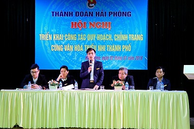 Hội nghị Triển khai công tác quy hoạch, chỉnh trang Cung văn hóa Thiếu nhi thành phố